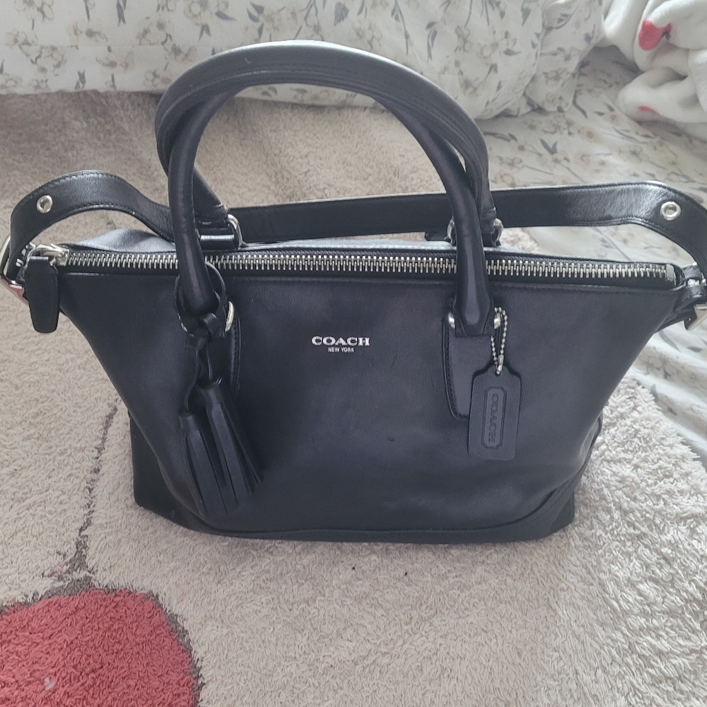 ‼️SOLD! Coach Molly East/West Leather Satchel